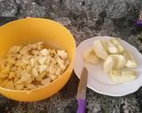 Foto del paso 1 de la receta: Bizcocho de manzana, nueces y pasas