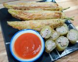 รูปขั้นตอนการทำที่ 6 ของ พริกหยวกยัดไส้หมูทอด