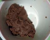 Foto langkah ke 2 dari resep Cookies chocolatos 4 bahan (takaran sendok no mixer).