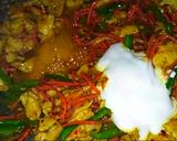 A picture of step 4 of Creamy Fajita pasta.