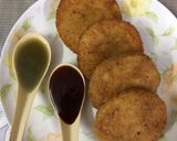 A picture of step 5 of Chatpate crispy disk.