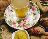 A picture of step 4 of Coriander water detox drink.