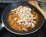 Foto del paso 3 de la receta: Piadina de pollo con calabacín y tomate cerrada