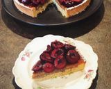 Foto del passaggio 8 della ricetta Crostata di Ciliegie Crema Frangipane alle Nocciole e Pepe Timut