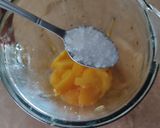 A picture of step 2 of Peach juice 🍸🍹🍑.
