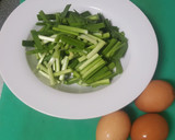 韭菜炒蛋的食譜步驟1照片