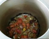 A picture of step 2 of Instant masala rice with curd & papad.