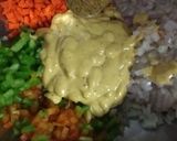 A picture of step 1 of Mix Veg Mayo Sandwich Grill On Tava it by.