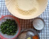 A picture of step 1 of Chatpata Roti Rolls.