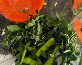 A picture of step 1 of Green pizza for kids (Moong dal recipe for children)(for Lunch or dinner).