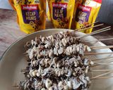 Foto langkah ke 3 dari resep Sate Jamur Tiram Bumbu Kecap.