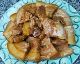 รูปขั้นตอนการทำที่ 7 ของ หมูสามชั้นต้มเบียร์และเต้าเจี้ยว