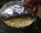 A picture of step 19 of Raj bhog icecream with butter scotch crunches.