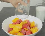 冰冰涼涼西瓜花菜수박화채的食譜步驟4照片