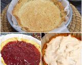 Foto del passaggio 3 della ricetta Crostata alla crema di melograno e meringa