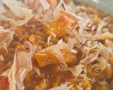 Foto del paso 7 de la receta Arroz cremoso de calamares, katsuobushi, y langostinos