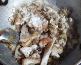 A picture of step 4 of Walnut Halwa.