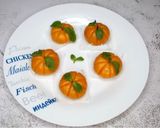 Hình bước làm 3 của món Bánh bí đỏ nhân phomai
