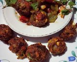 A picture of step 5 of Murmura Pakoda Chilli.