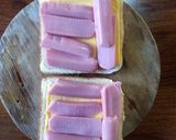 Foto del paso 2 de la receta: Sándwich de doble queso 🤤🧀