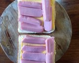 Foto del paso 2 de la receta: Sándwich de doble queso 🤤🧀