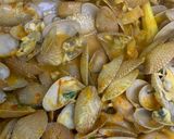 Foto langkah ke 4 dari resep Lala/kerang saus kuning ala sheila🩷.