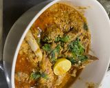 A picture of step 5 of Mutton malai.