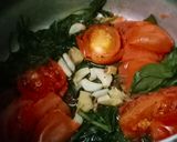 A picture of step 3 of Spinach soup.