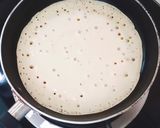 Gambar langkah 3 resipi Sourdough Apam Balik.
