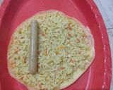 Foto langkah ke 7 dari resep Rolade Mie w/ otak2 Gaga.