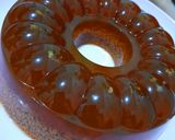 Foto langkah ke 10 dari resep Agar lumut gula merah / puding lumut Gula merah.
