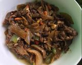 Foto langkah ke 4 dari resep Beef Belly Slice Saus Teriyaki Pedas.