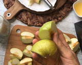 Foto del paso 1 de la receta: Natillas de turrón sobre compota de manzana en MyCook