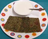 A picture of step 5 of Spinach & Quinoa Flour Parathas.