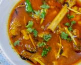 A picture of step 12 of Dehlis special Mutton trotters.
