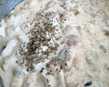 Foto del paso 6 de la receta: Pizza de berenjena, setas y queso