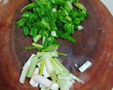 Hình bước làm 1 của món Rau dền nấu canh tôm