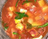 A picture of step 2 of Pumpkin,dal curry…(in malayalam pulincurry).