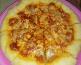 Foto langkah ke 2 dari resep Pizza teflon ala rumahan.