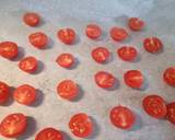 Pasta with pistachio pesto and roasted tomatoes recipe step 1 photo