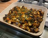 Une image de l'étape 12 de Aubergines, carottes et tomate au four.