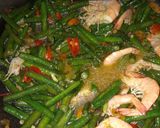 Foto langkah ke 6 dari resep Tumis kacang panjang dan udang.
