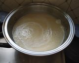 A picture of step 3 of Banana-Coffee Burfi.