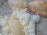 قرنبيط وبطاطا بمرقة بيضاء