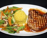 A picture of step 4 of Grilled Pork Chops with Sweet and Sour Sauce.