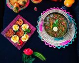 A picture of step 9 of "Sai Bhaji (Sindhi Cuisine)".