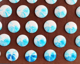 Foto del paso 2 de la receta: Macarons italianos azul mar. Video Tutorial