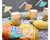 A picture of step 4 of Mango Milkshake.