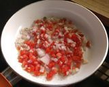 A picture of step 4 of Anda Burji / Indian Scrambled Eggs.