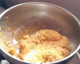 A picture of step 2 of Paruppu urundai kuzhambu.